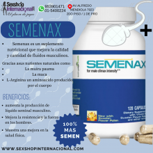 SEMENAX INCREMENTADOR DE SEMEN SEXSHOP OLIVOS